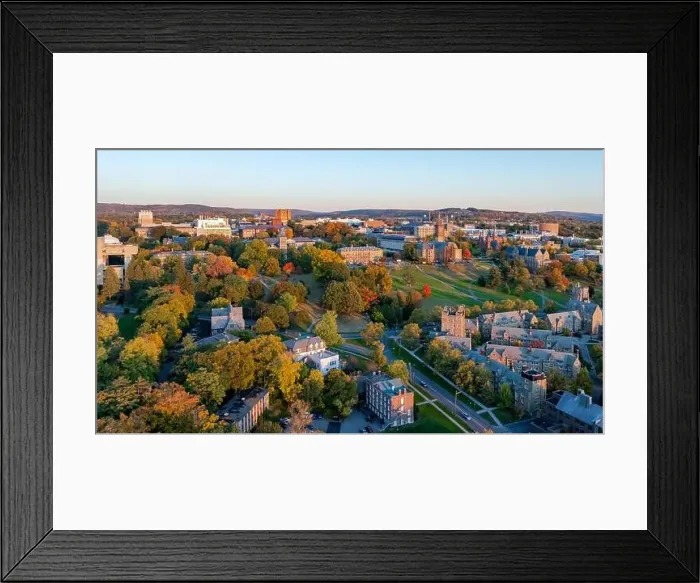 Framed Print : Late afternoon aerial autumn image of the area surrounding the City of Ithaca, NY, USA 10 / 17 / 2024 Framed Print : Late afternoon aerial autumn image of the area surrounding the City of Ithaca, NY, USA 10 / 17 / 2024