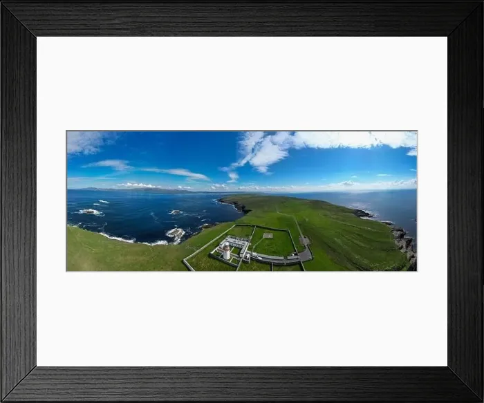 Framed Print : Saint johns Point Lighthouse in Killybegs, Ireland, warning ships to be careful of the rocks from a UAV Drone Framed Print : Saint johns Point Lighthouse in Killybegs, Ireland, warning ships to be careful of the rocks from a UAV Drone