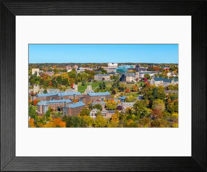 Framed Print : Afternoon aerial autumn image of the area surrounding the City of Ithaca, NY, USA 10-19-2024 Framed Print : Afternoon aerial autumn image of the area surrounding the City of Ithaca, NY, USA 10-19-2024