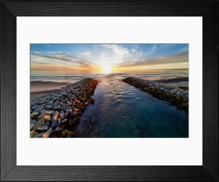 Framed Print : A Drone View of a Carlsbad, California Framed Print : A Drone View of a Carlsbad, California