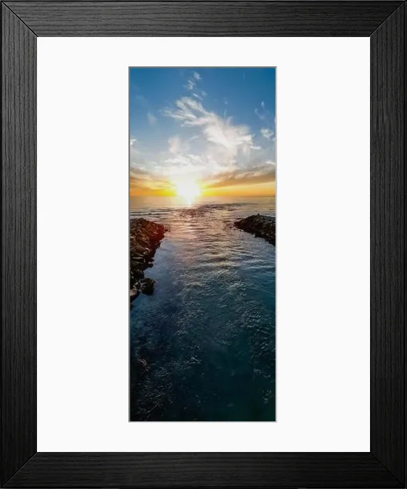 Framed Print : A Drone View of a Carlsbad, California Framed Print : A Drone View of a Carlsbad, California
