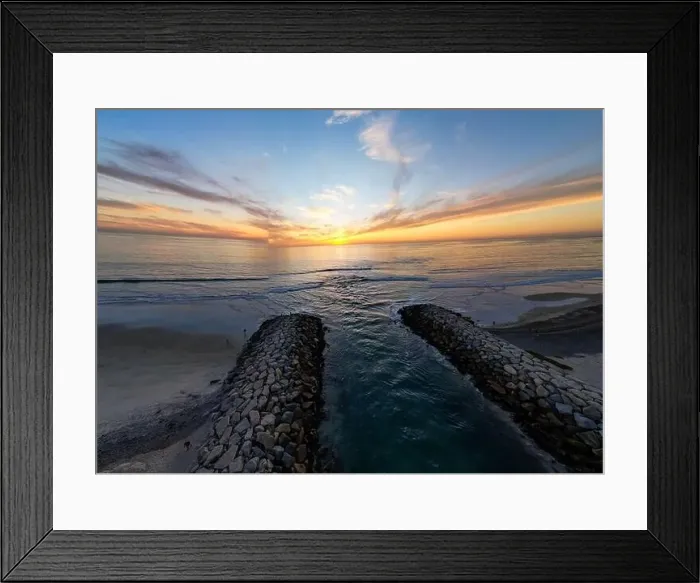 Framed Print : A Drone View of a Carlsbad, California Framed Print : A Drone View of a Carlsbad, California