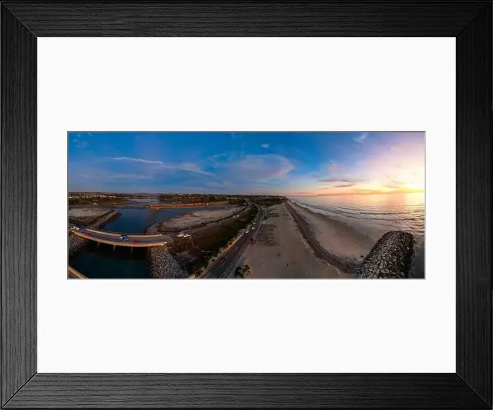 Framed Print : A Drone View of a Carlsbad, California Framed Print : A Drone View of a Carlsbad, California