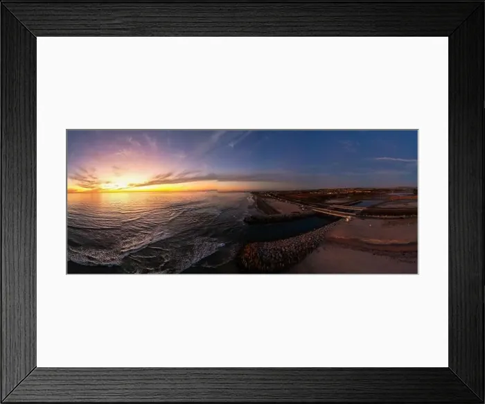 Framed Print : A Drone View of a Carlsbad, California Framed Print : A Drone View of a Carlsbad, California