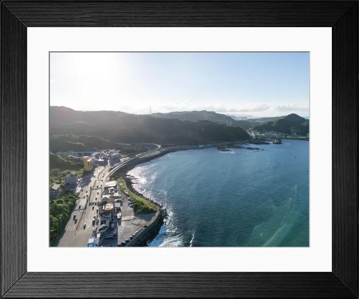 Framed Print : Young people enjoying marine sports such as SUP in Keelung City, Taiwan. September 2024 Framed Print : Young people enjoying marine sports such as SUP in Keelung City, Taiwan. September 2024