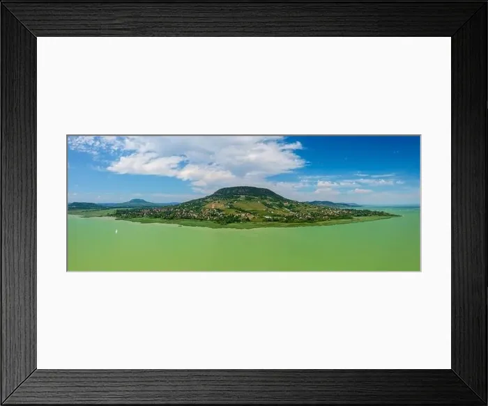 Framed Print : Panoramic view about Badacsony Framed Print : Panoramic view about Badacsony