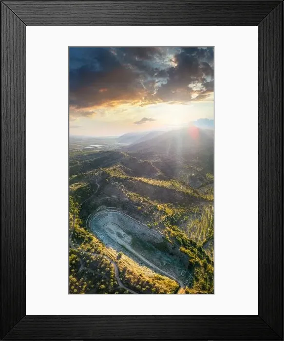 Framed Print : Ancient Stadium in Magnesia Ancient City, Germencik, Aydın, Türkiye Framed Print : Ancient Stadium in Magnesia Ancient City, Germencik, Aydın, Türkiye