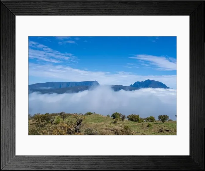 Framed Print : A breathtaking panoramic view of the lush Framed Print : A breathtaking panoramic view of the lush