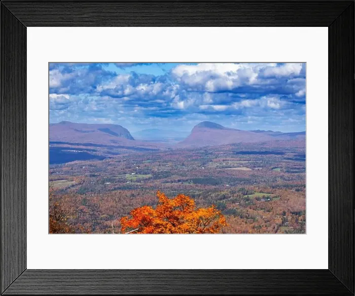 Framed Print : Lake Willoughby in autumn Framed Print : Lake Willoughby in autumn