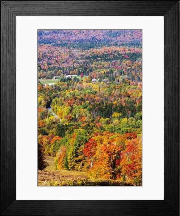 Framed Print : Lake Willoughby in autumn Framed Print : Lake Willoughby in autumn