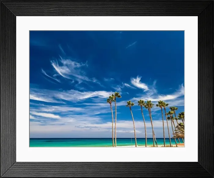 Framed Print : Aerial drone view of Costa Calma beach during the sunset, Fuerteventura, Canary Islands, Spain Framed Print : Aerial drone view of Costa Calma beach during the sunset, Fuerteventura, Canary Islands, Spain