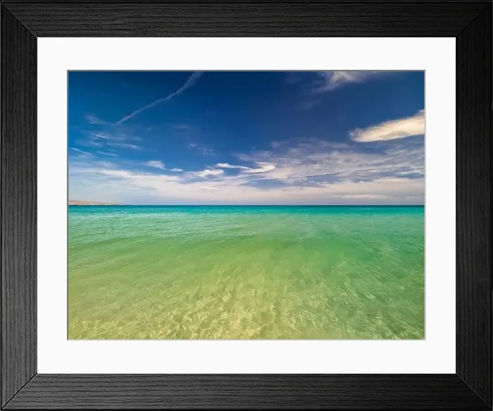 Framed Print : Aerial drone view of Costa Calma beach during the sunset, Fuerteventura, Canary Islands, Spain Framed Print : Aerial drone view of Costa Calma beach during the sunset, Fuerteventura, Canary Islands, Spain