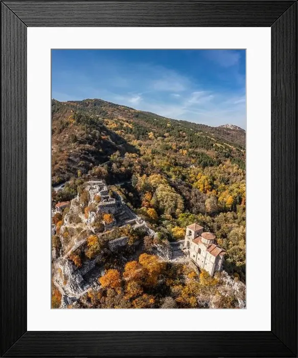 Framed Print : Medieval Asen's Fortress near Asenovgrad, Plovdiv, Bulgaria Framed Print : Medieval Asen's Fortress near Asenovgrad, Plovdiv, Bulgaria
