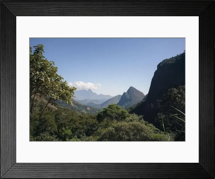 Framed Print : Mountains with clouds of the national park of Serra dos Órgãos in Rio de Janeiro Brazil Framed Print : Mountains with clouds of the national park of Serra dos Órgãos in Rio de Janeiro Brazil
