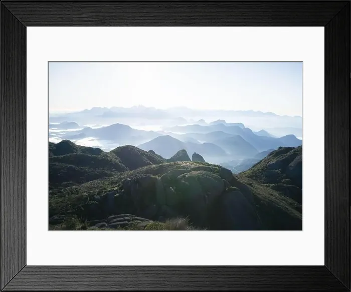 Framed Print : Mountains with clouds of the national park of Serra dos Órgãos in Rio de Janeiro Brazil Framed Print : Mountains with clouds of the national park of Serra dos Órgãos in Rio de Janeiro Brazil
