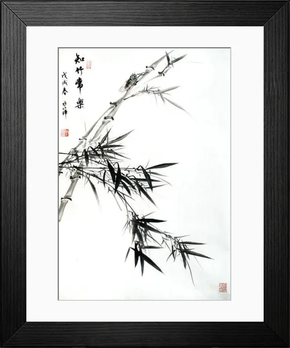 Framed Print : Chinese painting of flowers and birds Framed Print : Chinese painting of flowers and birds