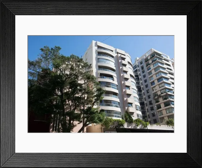 Framed Print : Residential building in Hamra neighborhood of Beirut, Lebanon Framed Print : Residential building in Hamra neighborhood of Beirut, Lebanon