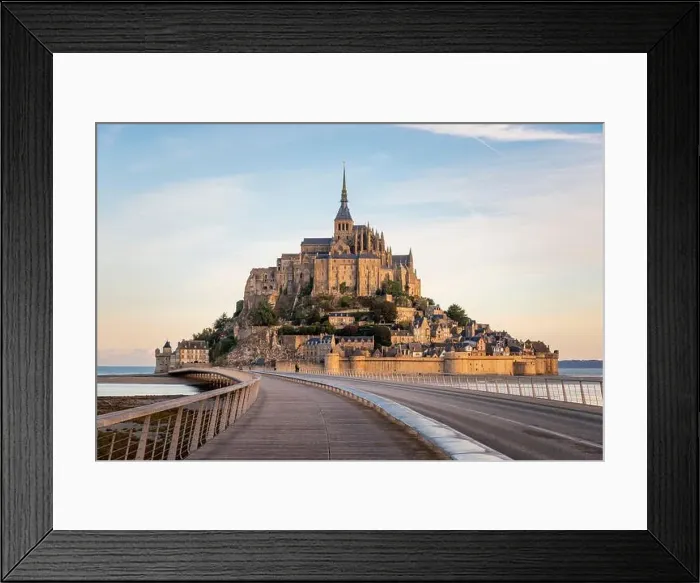 Framed Print : Mont Saint-Michel, France Framed Print : Mont Saint-Michel, France