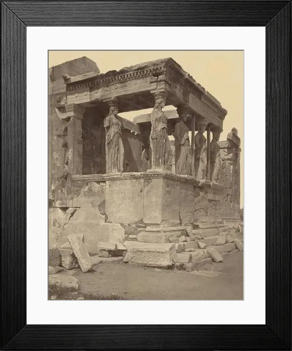 Framed Print : The Caryatid Porch of the Erechtheion Framed Print : The Caryatid Porch of the Erechtheion