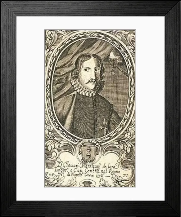 Framed Print : Juan Manrique de Lara Framed Print : Juan Manrique de Lara