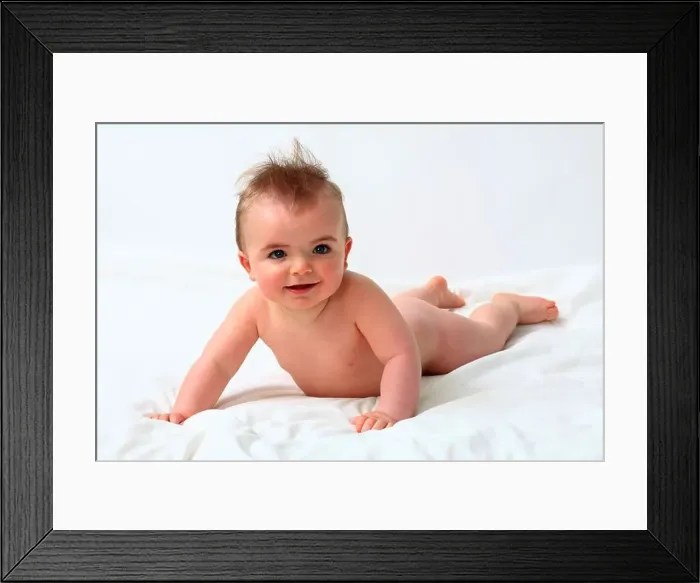 Framed Print : 11 month old baby boy Framed Print : 11 month old baby boy