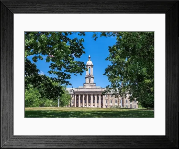 Framed Print : The Old Main building on the campus of Penn State University Framed Print : The Old Main building on the campus of Penn State University