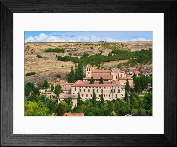 Framed Print : Monastery of Santa Cruz la Real. Segovia, Spain Framed Print : Monastery of Santa Cruz la Real. Segovia, Spain