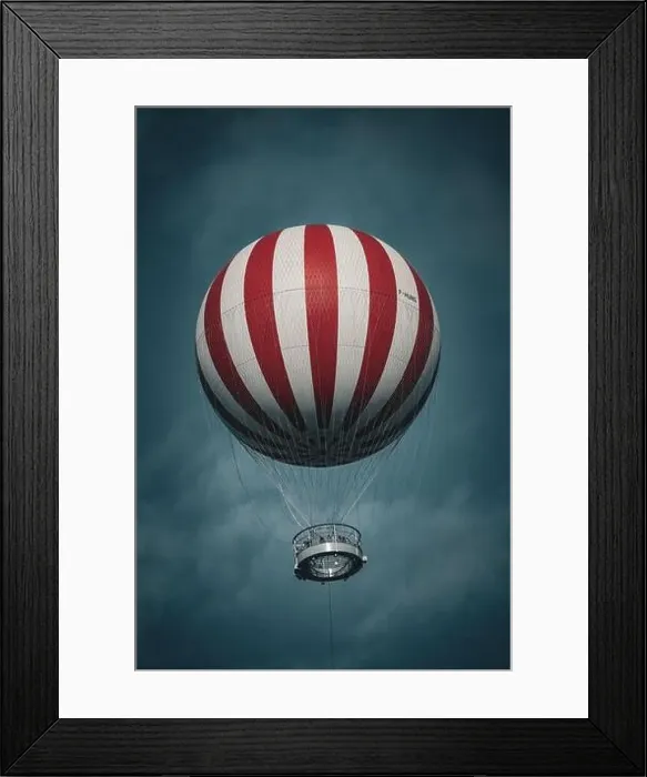 Framed Print : Hot air balloon in Budapest Framed Print : Hot air balloon in Budapest
