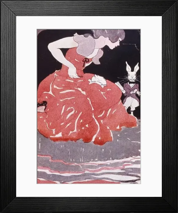 Framed Print : Illustration by J. Morton Sale Alice's Adventures in Wonderland and Through the Looking-Glass Framed Print : Illustration by J. Morton Sale Alice's Adventures in Wonderland and Through the Looking-Glass