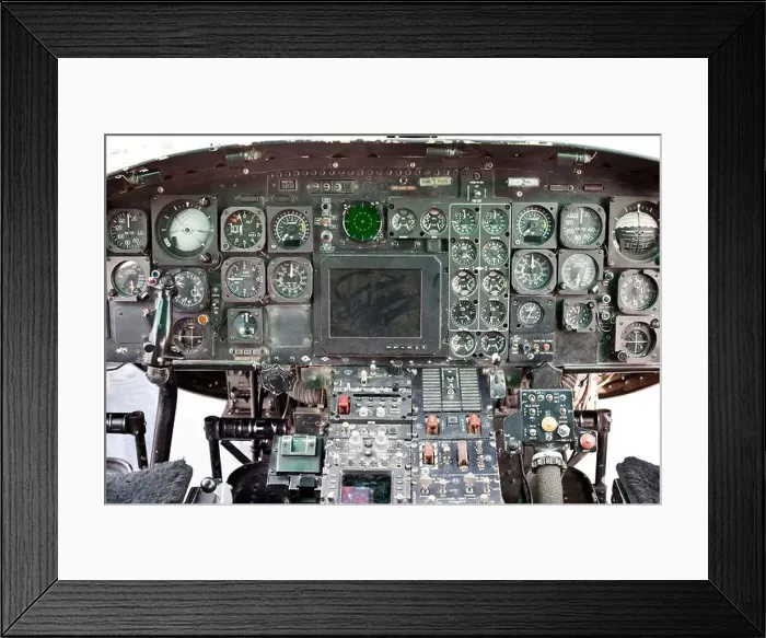 Framed Print : worn instrument panel in cockpit of US Marine Corps Huey helicopter displayed on flight deck of USS New York moored Framed Print : worn instrument panel in cockpit of US Marine Corps Huey helicopter displayed on flight deck of USS New York moored