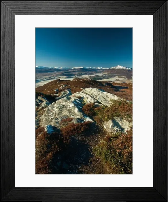 Framed Print : Badenoch & Speyside from Creag Bheag above Kingussie, Cairngorm National Park, Highland Framed Print : Badenoch & Speyside from Creag Bheag above Kingussie, Cairngorm National Park, Highland