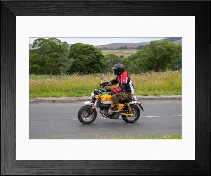 Framed Print : 2019 Yellow Honda Z 125 Ma-K; Motorbike rider; two wheeled transport Framed Print : 2019 Yellow Honda Z 125 Ma-K; Motorbike rider; two wheeled transport