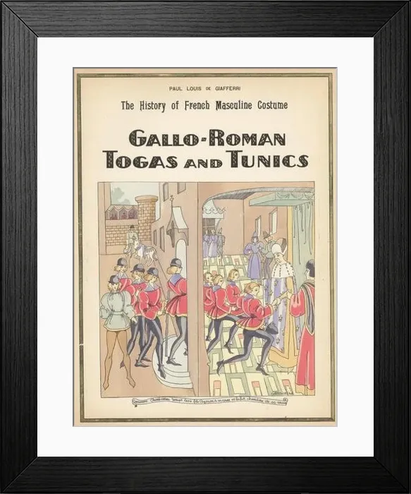 Framed Print : Charlemagne receiving and knighting the Four Sons of Aymon at court Framed Print : Charlemagne receiving and knighting the Four Sons of Aymon at court