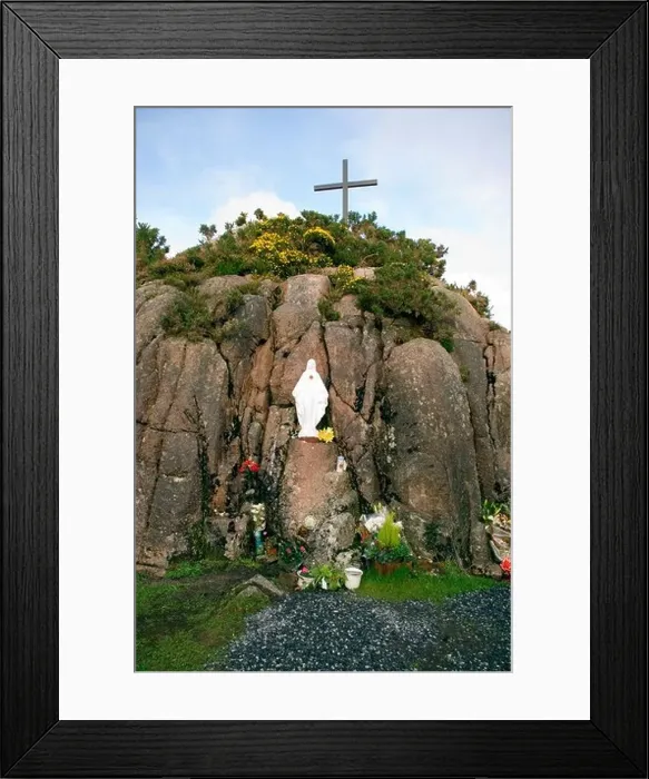Framed Print : Shrine at Kerrytown where apparitions of the Virgin Mary have been reported Framed Print : Shrine at Kerrytown where apparitions of the Virgin Mary have been reported