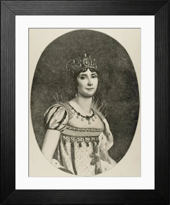 Framed Print : Josephine de Beauharnais (1763-1814) Framed Print : Josephine de Beauharnais (1763-1814)