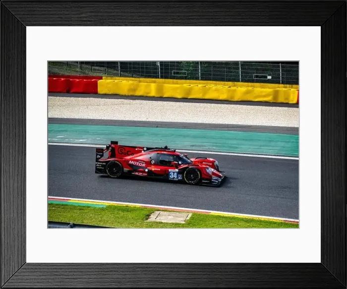 Framed Print : A scenic view of the LMP2 race car during a racing event in Spa, Belgium Framed Print : A scenic view of the LMP2 race car during a racing event in Spa, Belgium