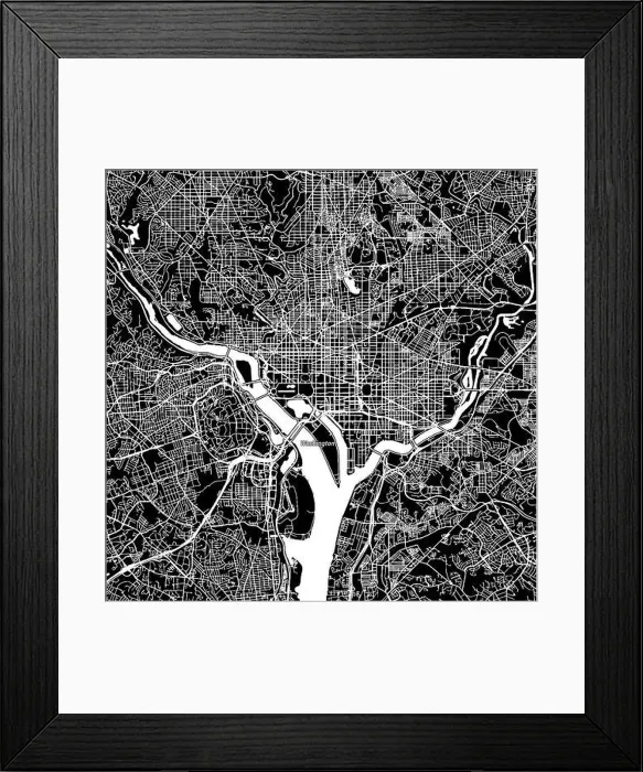 Framed Print : Washington, District of Columbia Framed Print : Washington, District of Columbia