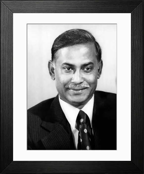 Framed Print : Ziaur Rahman, President of Bangladesh Framed Print : Ziaur Rahman, President of Bangladesh