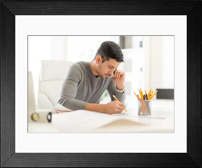 Framed Print : Young Businessman Framed Print : Young Businessman