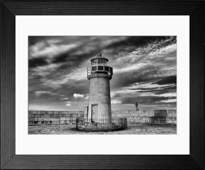 Framed Print : West Pier Lighthouse, Dun Laoghaire, County Dublin, Ireland Framed Print : West Pier Lighthouse, Dun Laoghaire, County Dublin, Ireland