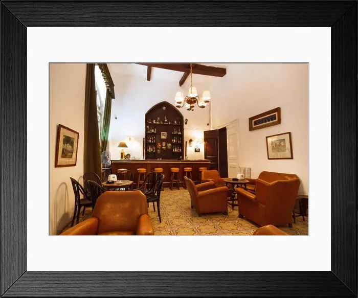 Framed Print : Aleppo, Aleppo Governorate, Syria : Bar of the Baron Hotel Framed Print : Aleppo, Aleppo Governorate, Syria : Bar of the Baron Hotel