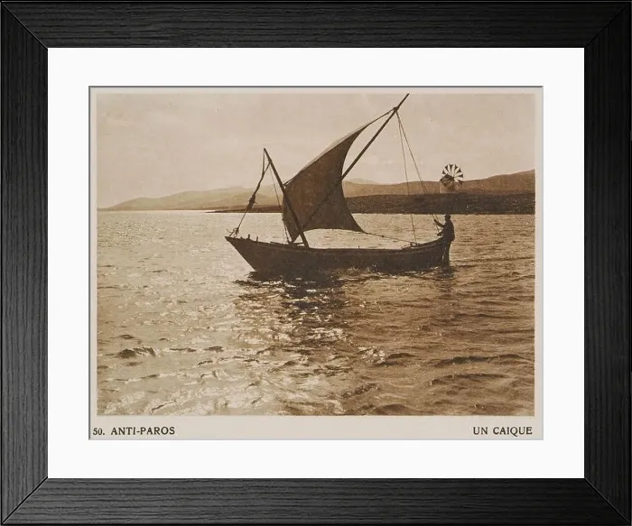 Framed Print : Anti-Paros - Un caơAFque - Baud-bovy Daniel Boissonnas Frédéric - 1919 Framed Print : Anti-Paros - Un caơAFque - Baud-bovy Daniel Boissonnas Frédéric - 1919