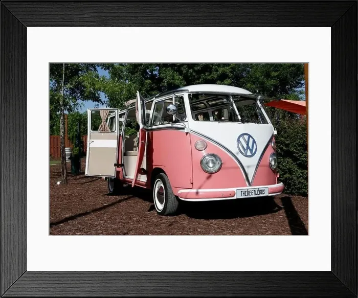 Framed Print : 1965 Volkswagen Bus Camper Framed Print : 1965 Volkswagen Bus Camper