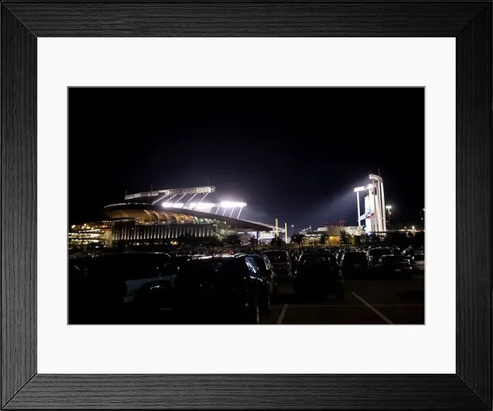 Framed Print : Kauffman Stadium - Kansas City Royals Framed Print : Kauffman Stadium - Kansas City Royals