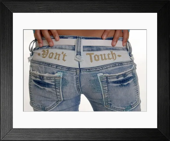 Framed Print : woman finger ass Framed Print : woman finger ass