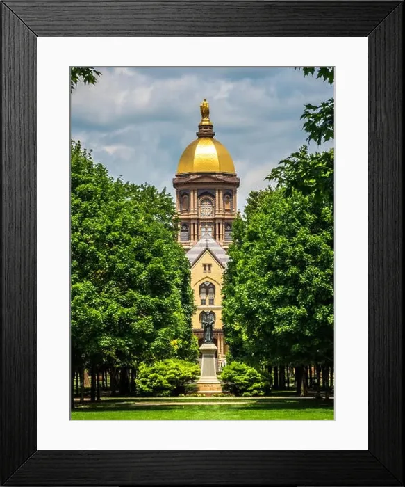 Framed Print : Notre Dame University - South Bend, Indiana Framed Print : Notre Dame University - South Bend, Indiana