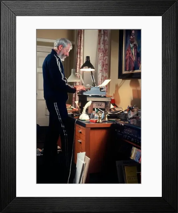 Framed Print : J.P.Donleavy, author, born 1926 Framed Print : J.P.Donleavy, author, born 1926