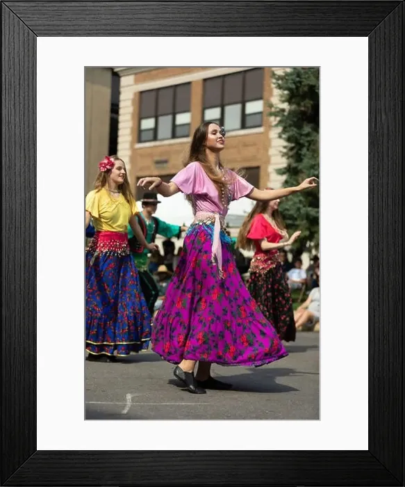 Framed Print : Whiting, Indiana, USA - July 28 Framed Print : Whiting, Indiana, USA - July 28