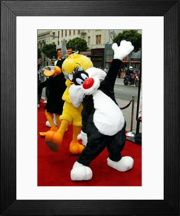 Framed Print : SYLVESTER THE CAT LOONEY TUNES: BACK IN ACTION CHINESE THEATRE HOLLYWOOD LA USA 09 November 2003 Framed Print : SYLVESTER THE CAT LOONEY TUNES: BACK IN ACTION CHINESE THEATRE HOLLYWOOD LA USA 09 November 2003