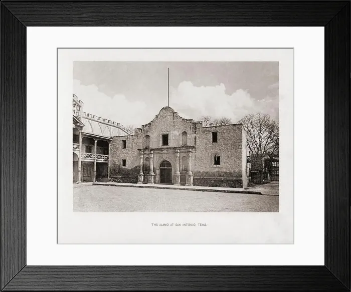 Framed Print : The Alamo at San Antonio, Texas Framed Print : The Alamo at San Antonio, Texas